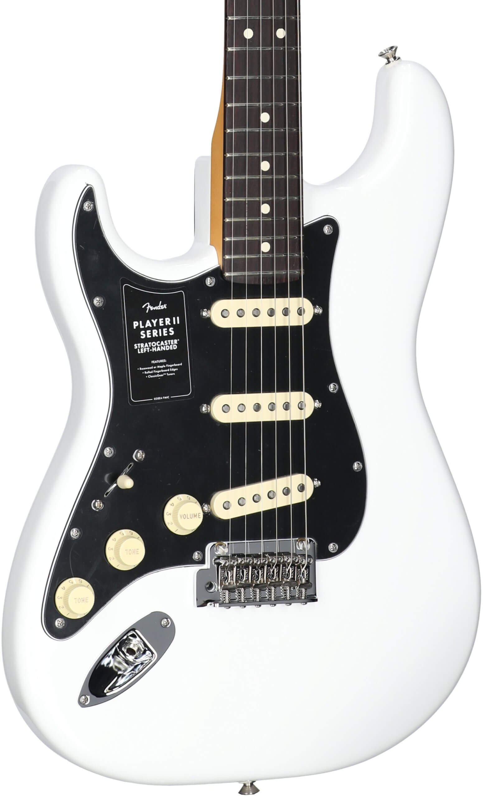  Fender Player II Stratocaster Electric Guitar, Left-Handed (with Rosewood Fingerboard)