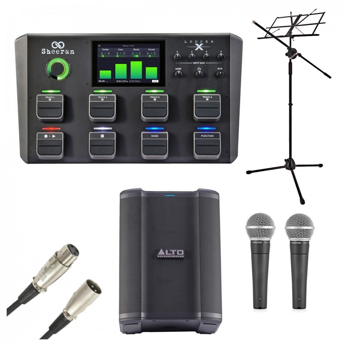 Sheeran Looper X Multi-Track Looper Performance Bundle
